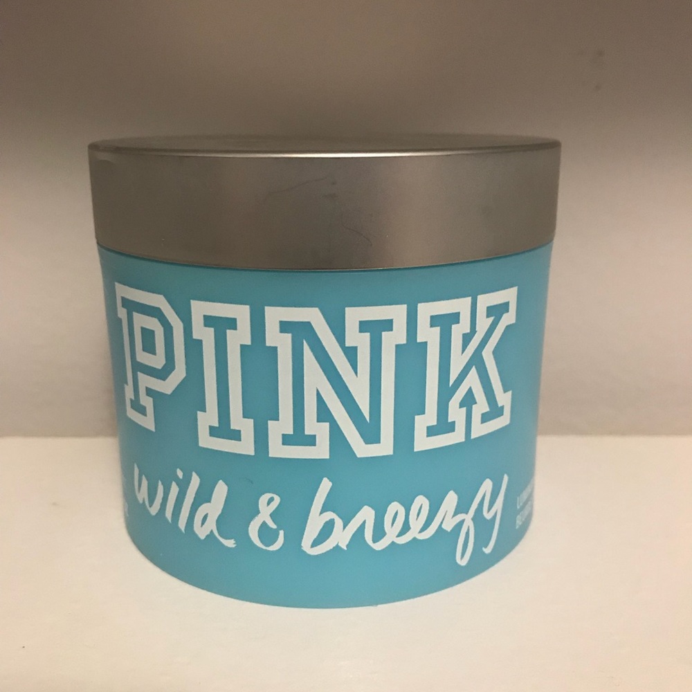 Pink body lotion